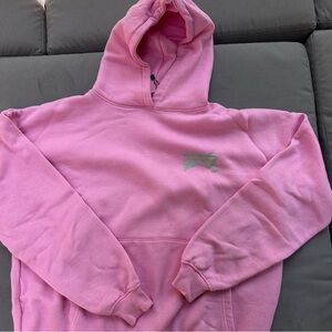 Pink oversized hoodie